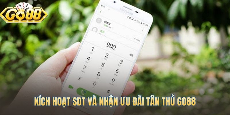 Kích hoạt SĐT sau khi đăng ký Go88 nhận bảo mật và ưu đãi