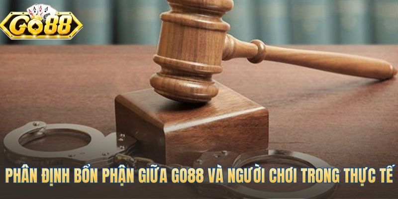 Bảng phân định bổn phận của nhà cái và người chơi