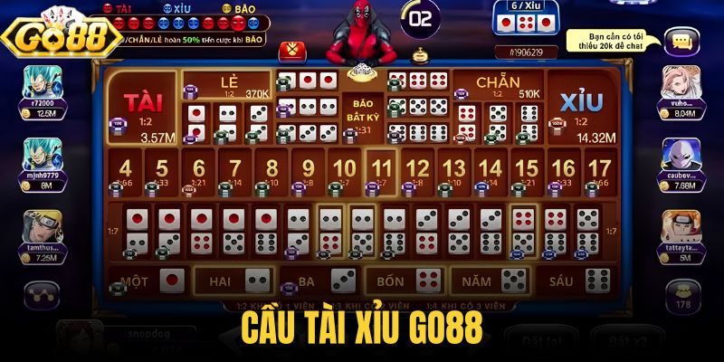 Cầu tài xỉu Go88