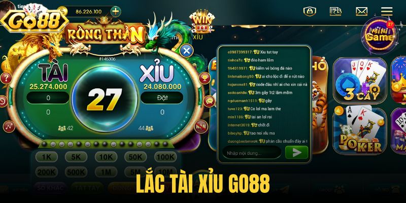 Lắc tài xỉu Go88