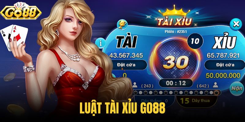 Luật tài xỉu Go88
